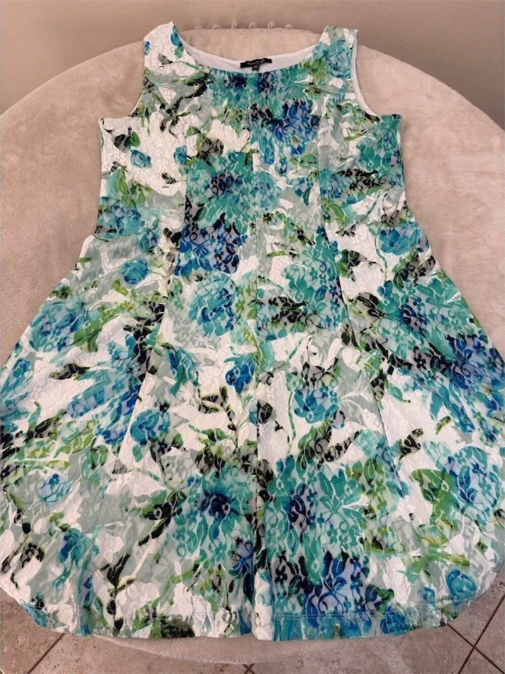 Wardrobe by Alex Marie Dress Womens Size 16 Floral Lace Fit & Flare Knee